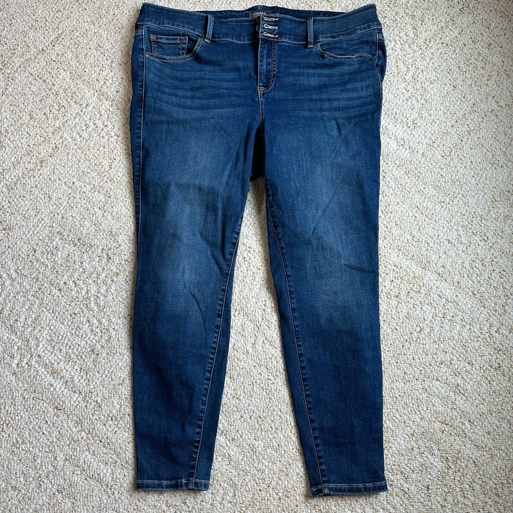 Torrid Dark Blue Women Jeans